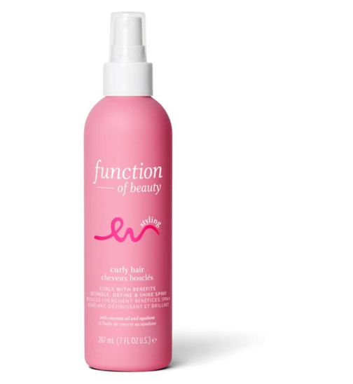 Function of Beauty Curls With Benefits - Detangle, Define, & Shine Spray