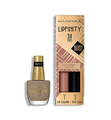 Max Factor Limited Edition Nude Lip & Nail Duo