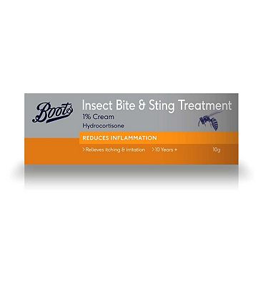 Boots Insect Bite & Sting Treatment 1% Cream  10g