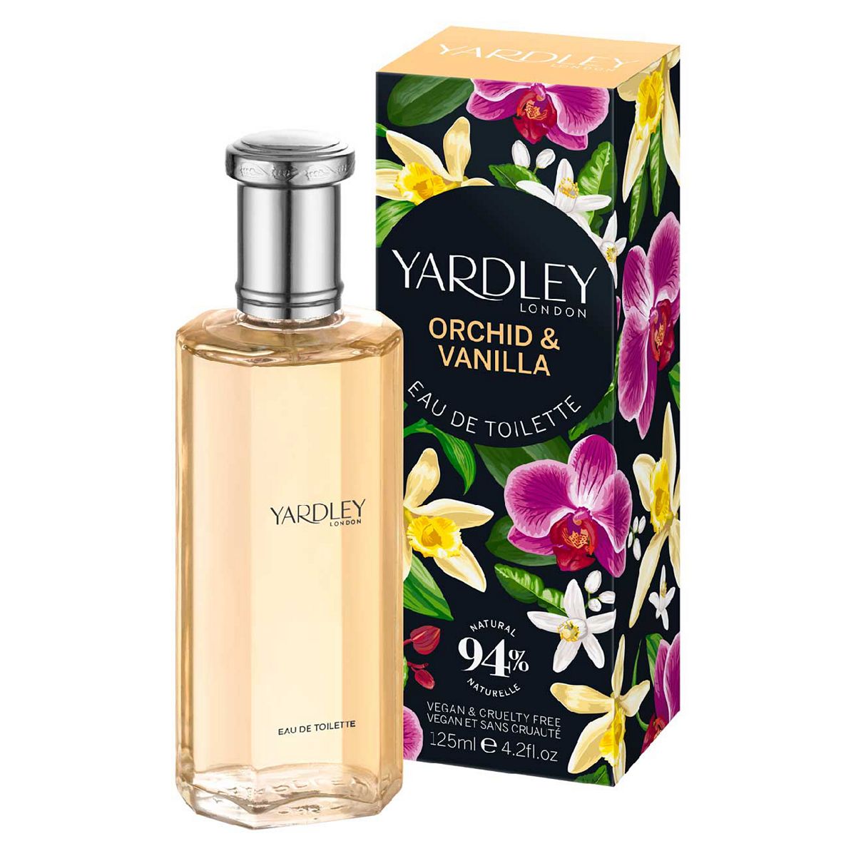 Yardley Orchid And Vanilla Eau De Toilette 125Ml