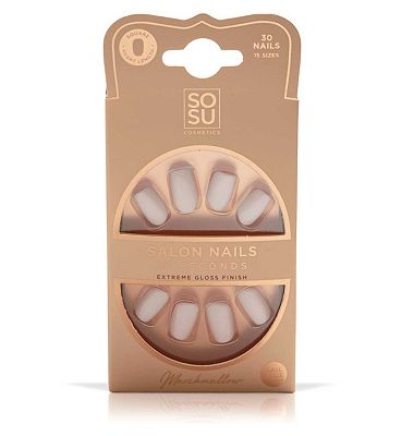 Sosu Cosmetics Faux Nails Set Marshmallow