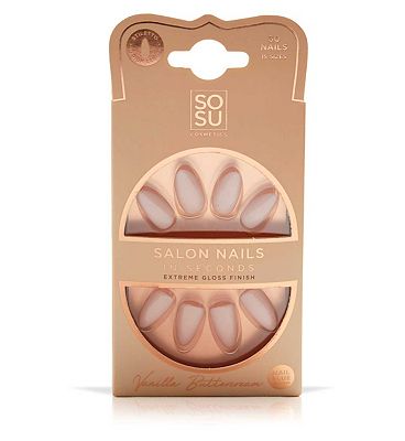 Sosu Cosmetics Faux Nails Set Vanilla Buttercream