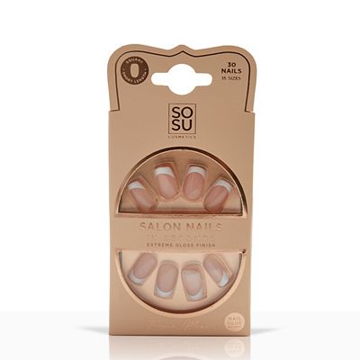 Sosu Cosmetics Faux Nails Set French Mani