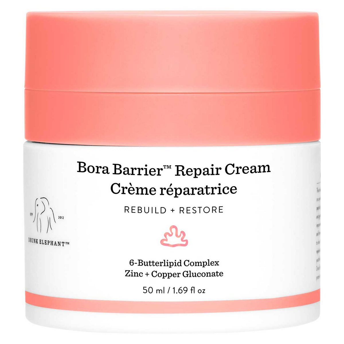Drunk Elephant Bora Barrier™ Repair Face Moisturiser 50Ml Cream