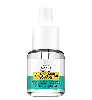 Click to view product details and reviews for Kiehls Truly Targeted Blemish Clearing Solution 15ml.