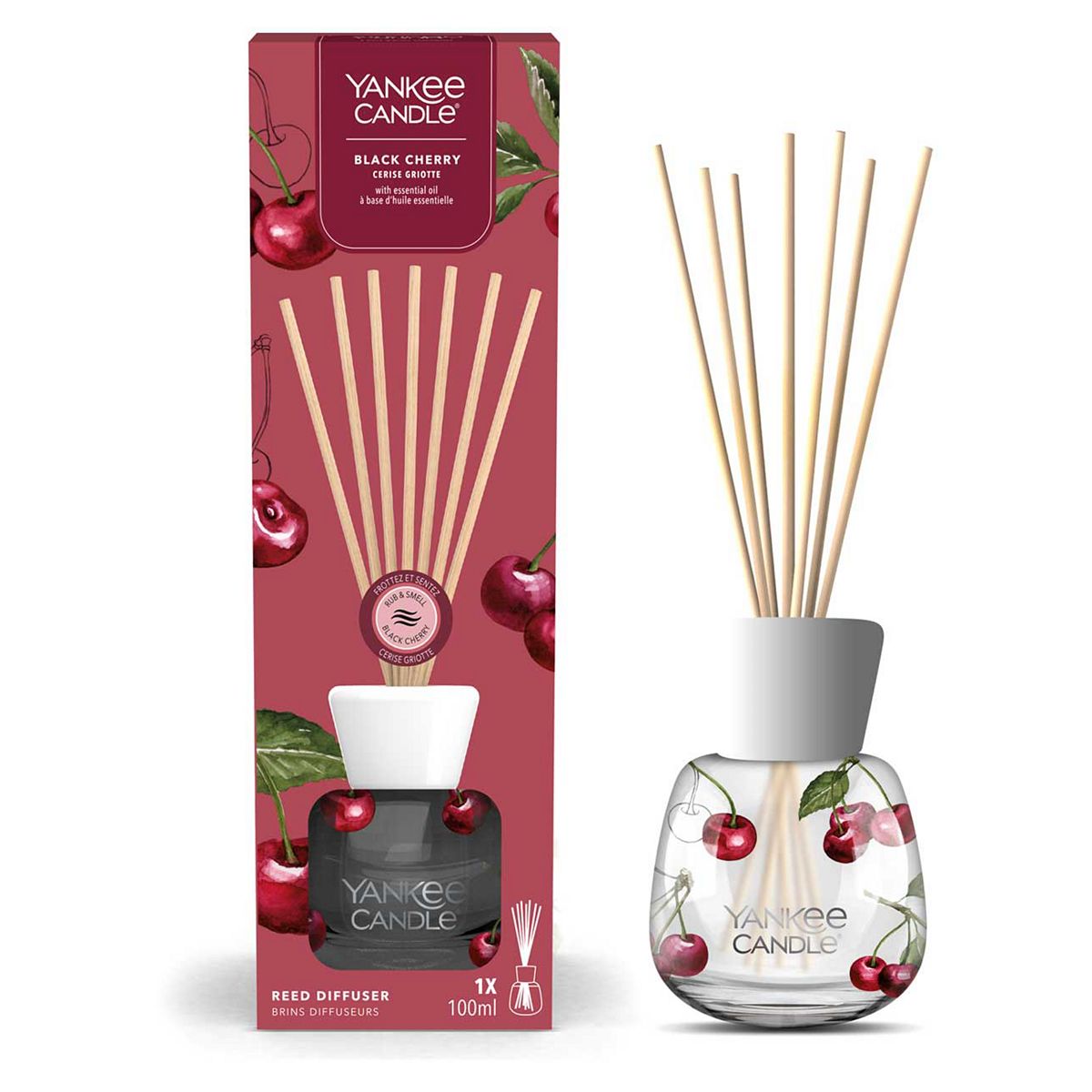 Yankee Candle Signature Reed Diffuser Black Cherry 100Ml