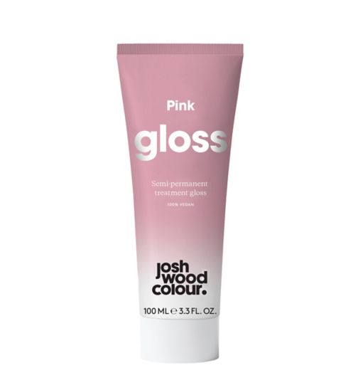Josh Wood Colour Gloss Pink 100ml
