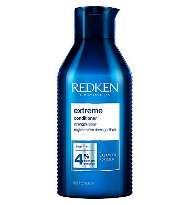 REDKEN Extreme Conditioner For Damaged Hair with Protein, Repairs Strength & Adds Flexibility 500ml