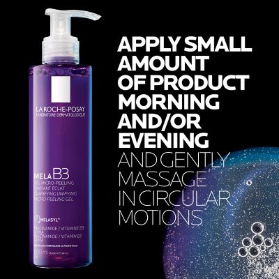 La Roche-Posay Mela B3 Clarifying Gel Cleanser 200ml (6)
