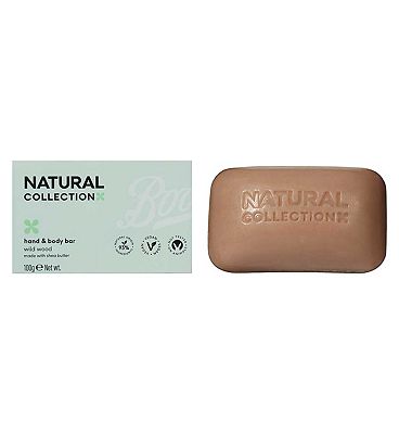 Natural Collection Hand & Body Bar Wild Wood Orange Blossom & Sandalwood 100g