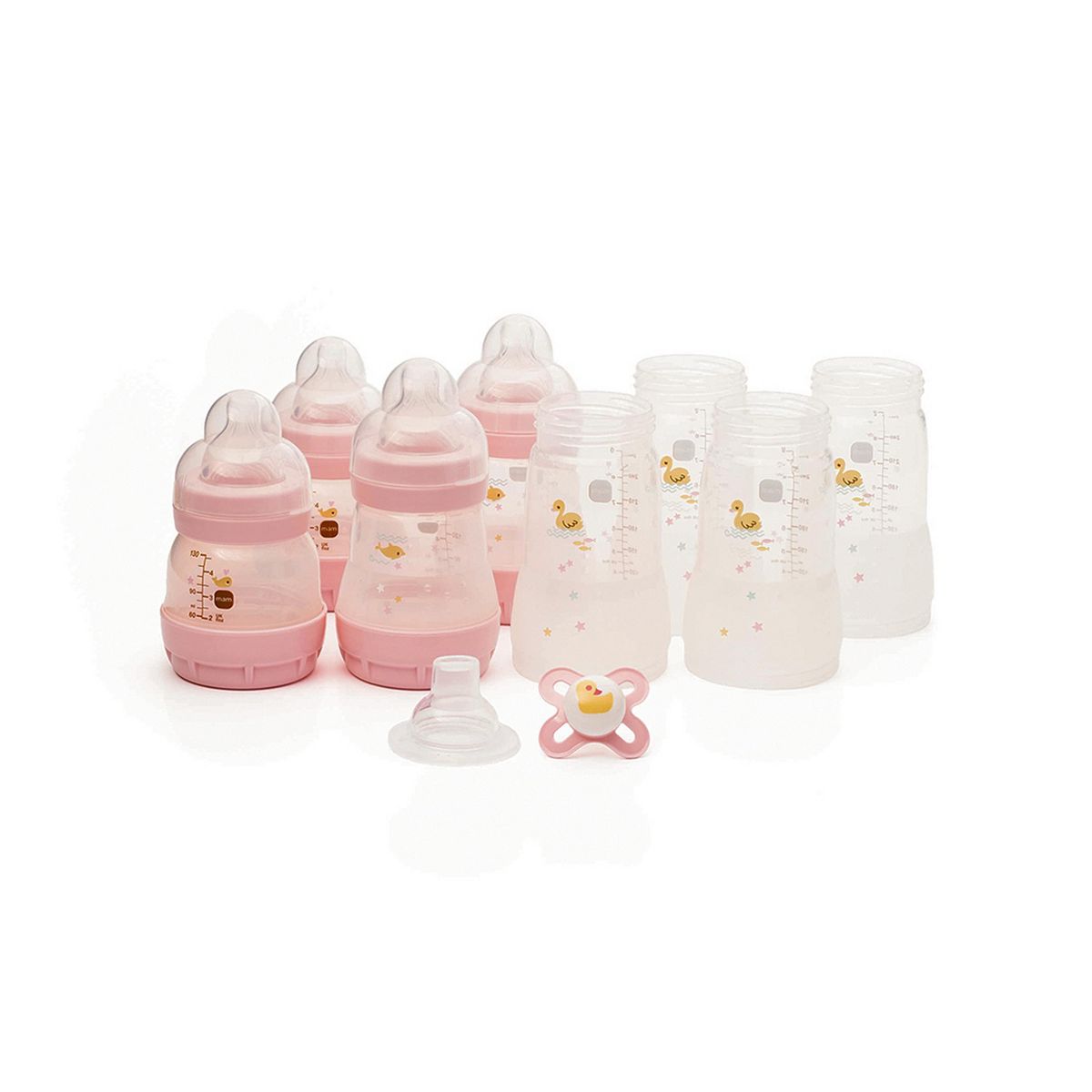 Mam Easy Start Anti-Colic Bottle Set Pink