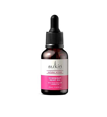 Sukin Natural Actives Overnight Reset Oil 25ml