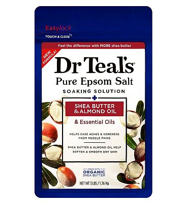 Dr Teals Shea Butter & Almond Salts 1.36kg