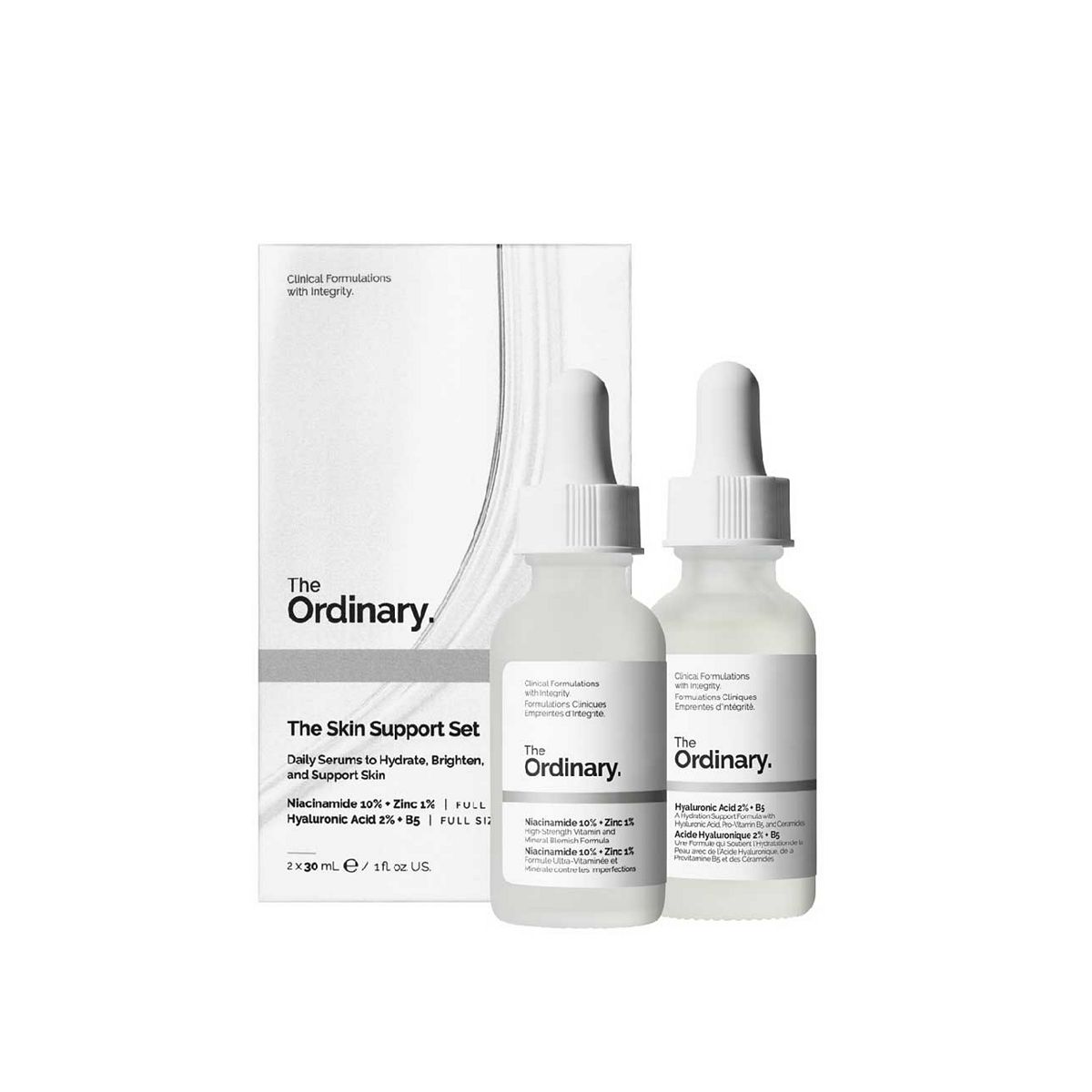 The Ordinary The Skin Support Set