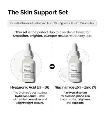 The Ordinary The Skin Support Set (10)