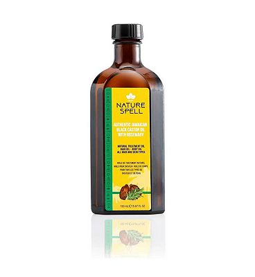 Nature Spell Authentic Jamaican Black Castor Oil With Rosemary 150ml