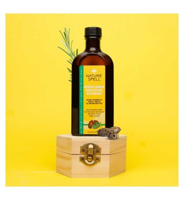Nature Spell Authentic Jamaican Black Castor Oil With Rosemary 150ml (2)
