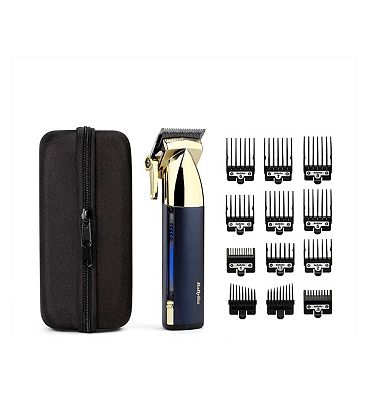 BaByliss Super-X Metal Series Cordless Hair Clipper - Gold/Navy