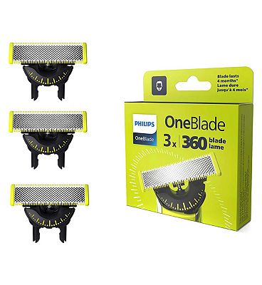 Philips OneBlade 360 Blades for Face 3 Pack - QP430/50