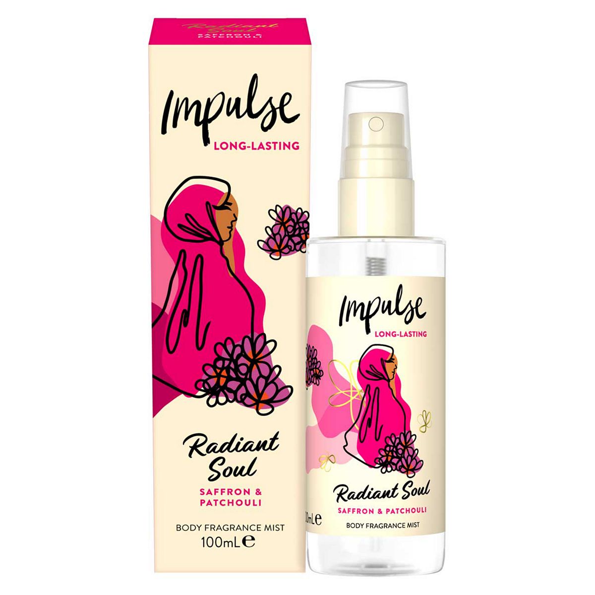 Impulse Radiant Soul Body Mist 100Ml