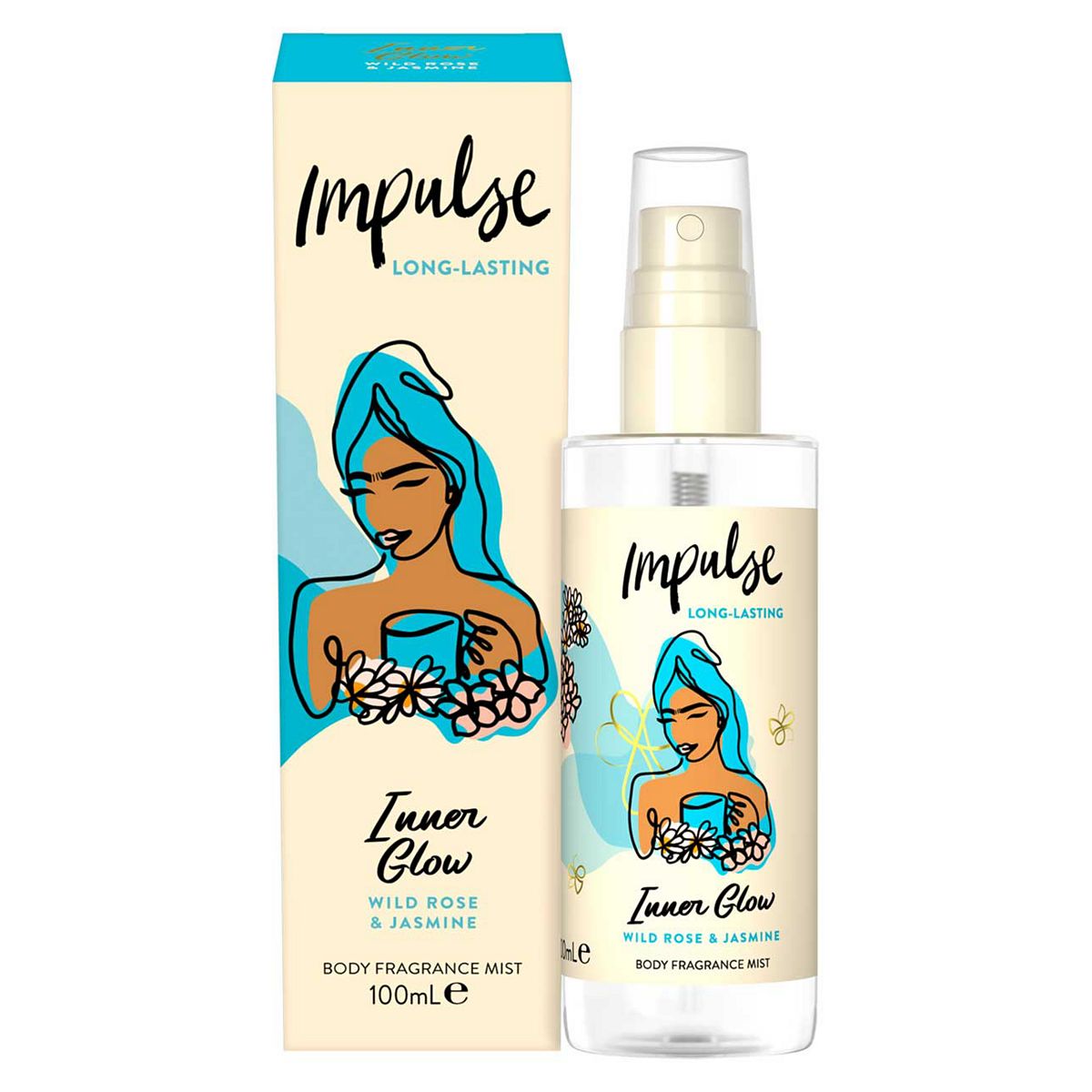 Impulse Inner Glow Body Mist 100Ml