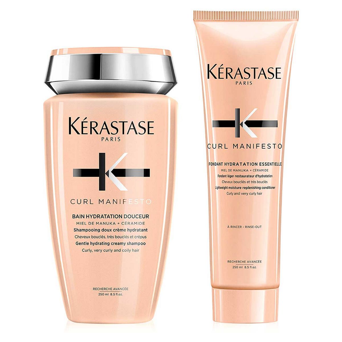 Kerastase Kérastase Curl Manifesto Shampoo And Conditioner Duo For Curly Coily Hair, With Manuka Honey Ceramide