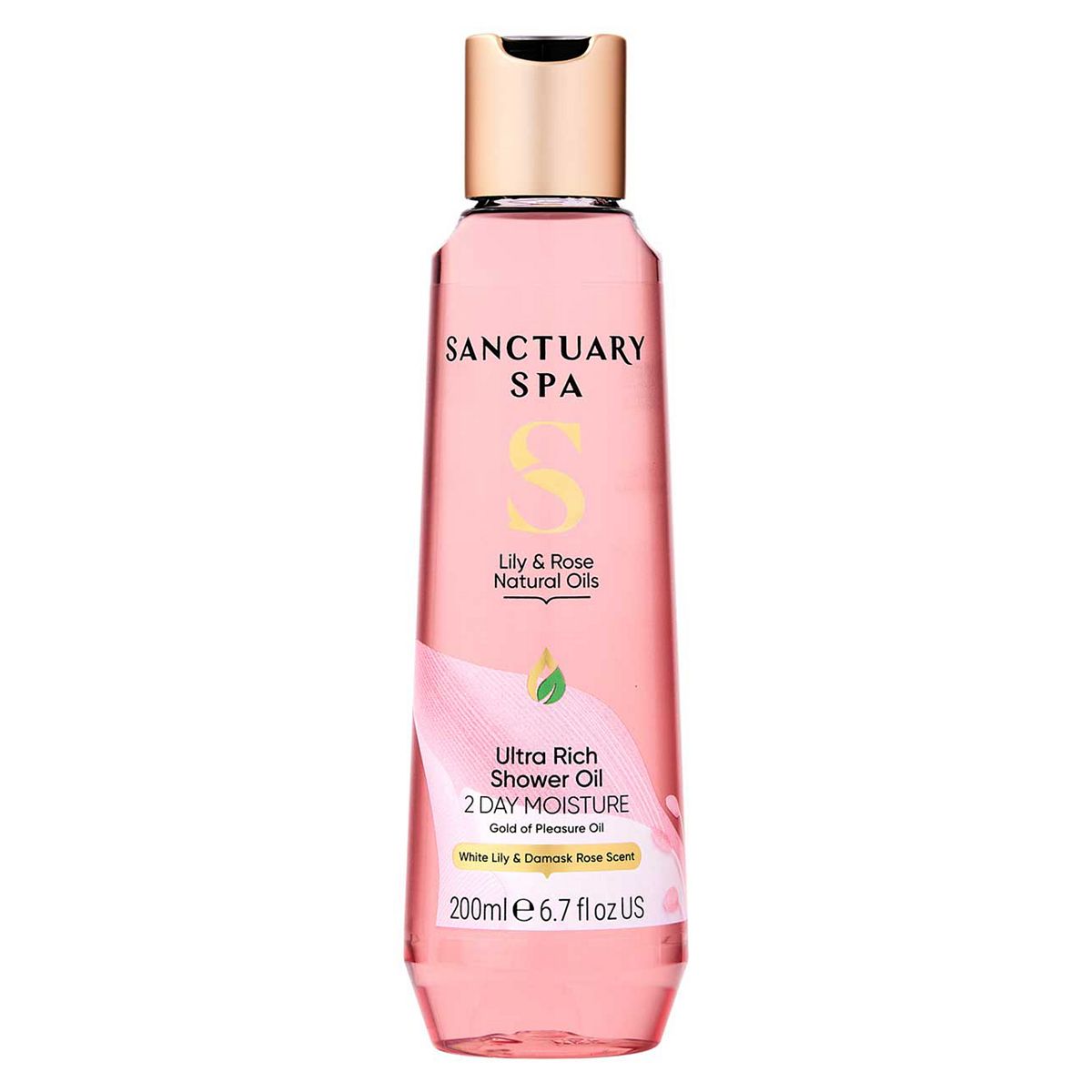 Sanctuary Spa Lily & Rose Natural Oils Ultra Rich Shower Oil200 ml, 200ml