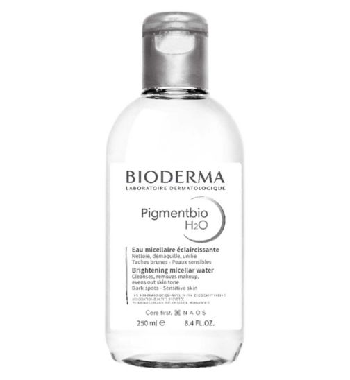 Bioderma Pigmentbio H2O Micellar Water Brightening Cleanser for Hyperpigmentation 250ml