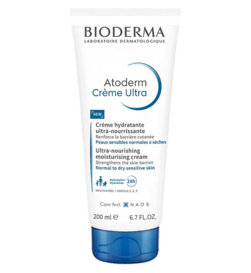 Bioderma Atoderm Cream Ultra Moisturiser for Dry Skin 200ml