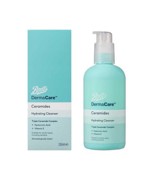 Boots DermaCare Ceramides Hydrating Cleanser 250ml