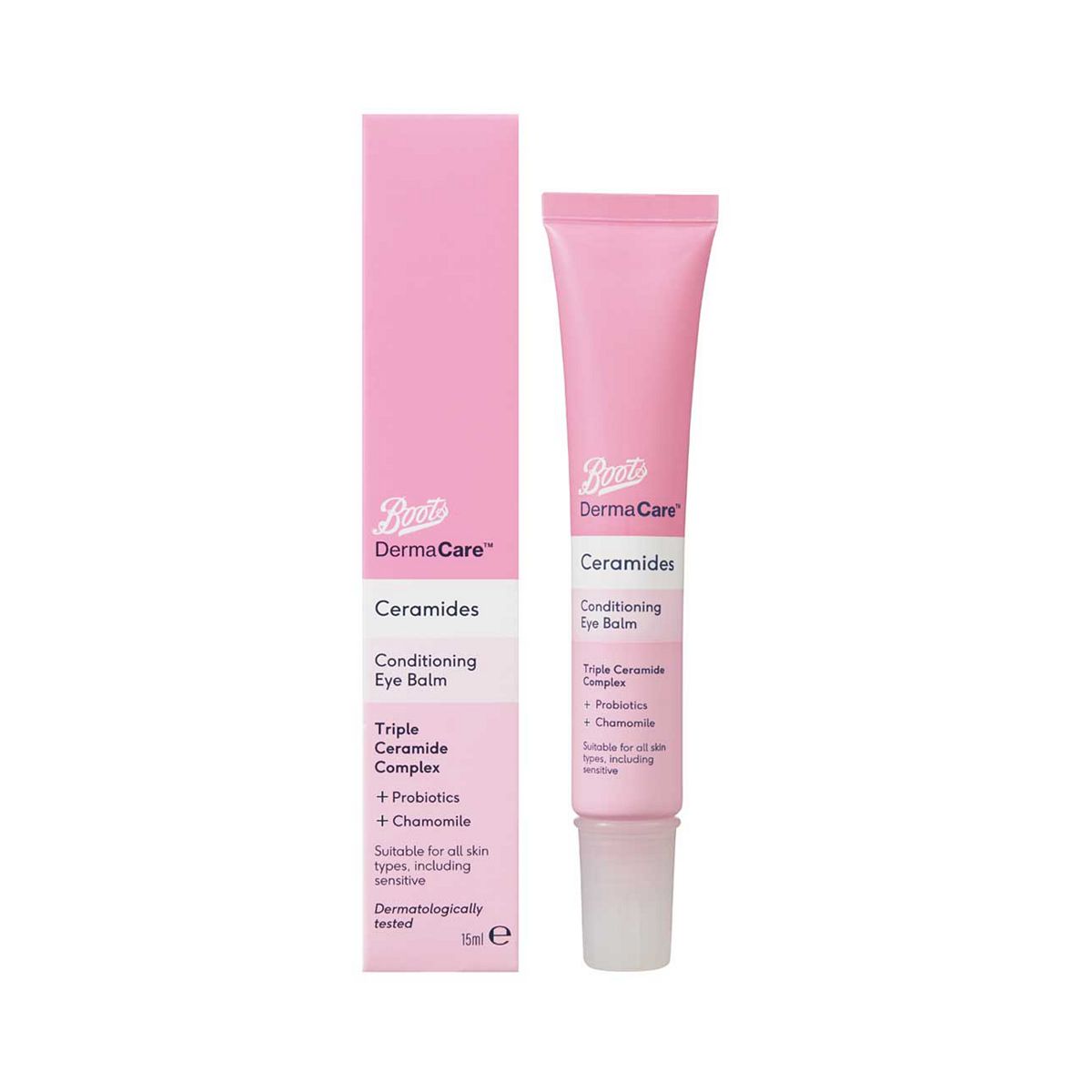 Boots Dermacare Ceramides Conditioning Eye Balm, 15ml