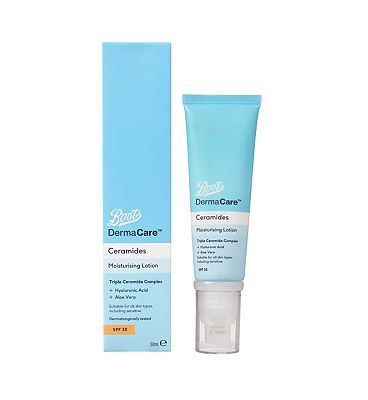 Boots DermaCare Ceramides Moisturising Lotion SPF30 50ml