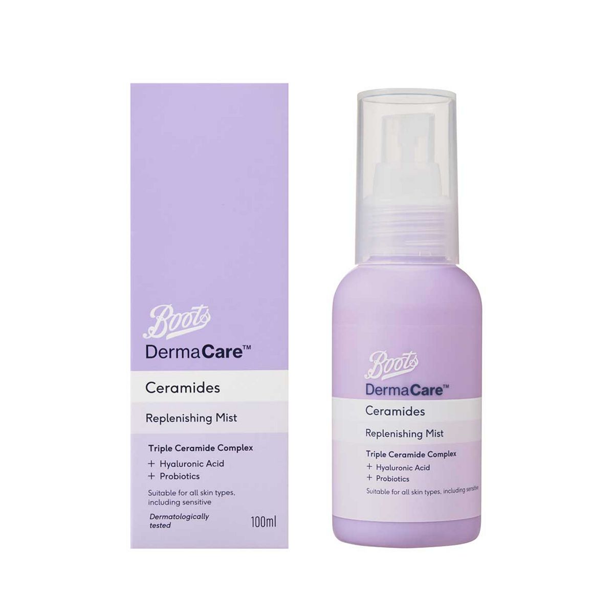 Boots Dermacare Ceramides Replenishing Mist 100Ml