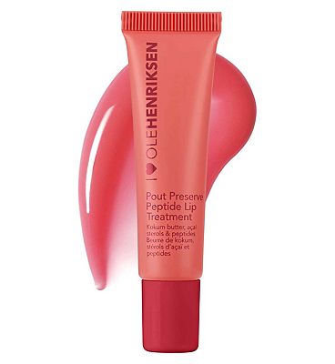 Ole Henriksen Pout Preserve Hydrating Peptide Lip Treatment Strawberry Sorbet 12ml