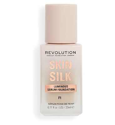 Revolution Skin Silk Serum Foundation f1 F1