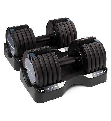 Proform 20kg Select-A-Weight Dumbells