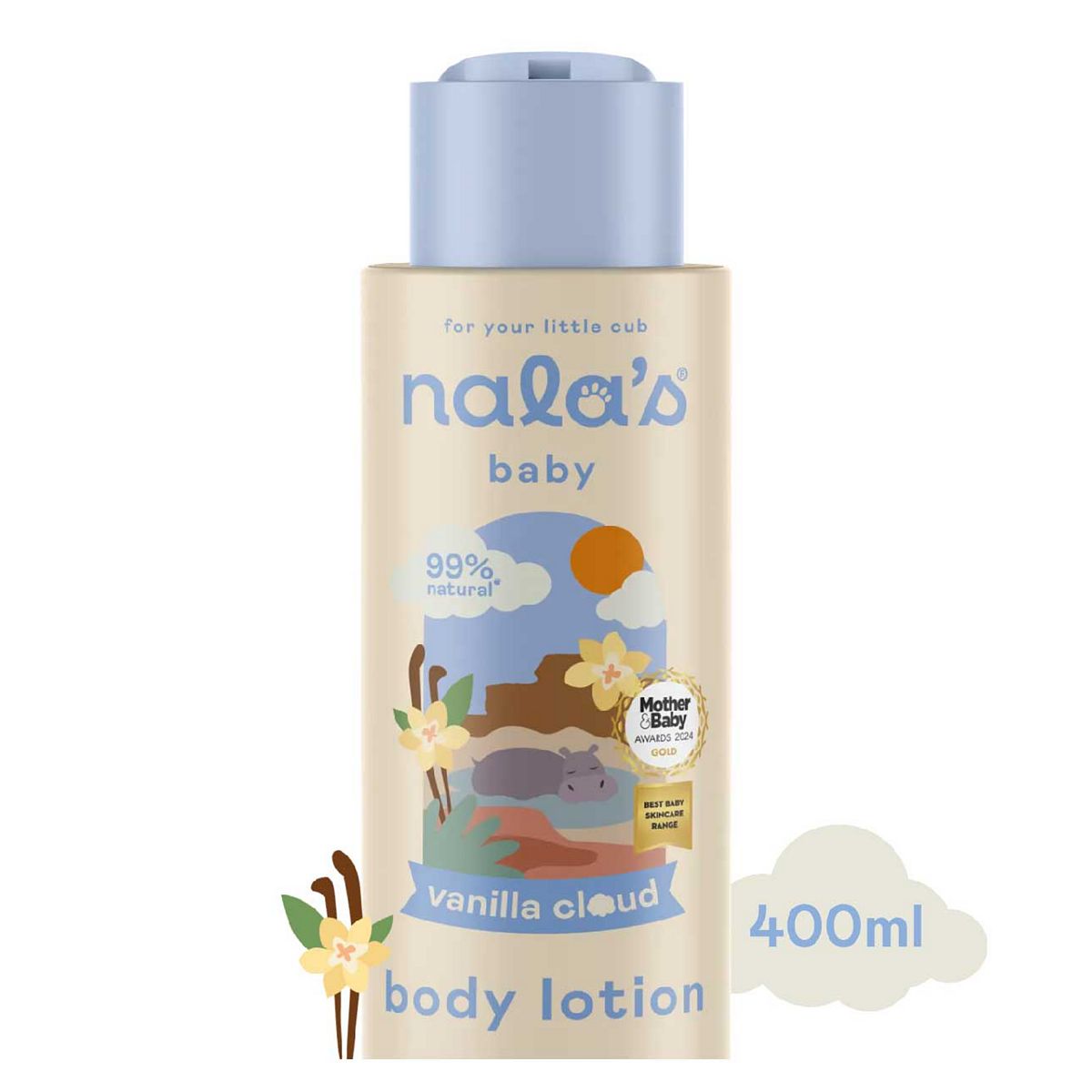Nalas Baby Nala's Baby Body Lotion Vanilla Cloud 400ml