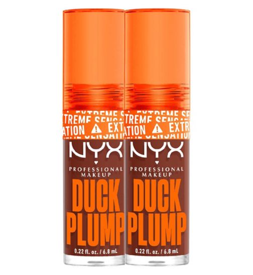 NYX Duck Plump Mocha Me Crazy Bundle;NYX Professional Makeup Duck Plump Lip Clear Plumping Gloss;NYX Professional Makeup Duck Plump Lip Clear Plumping Gloss Mocha Me Crazy 7ml
