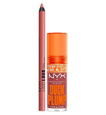 NYX Duck Plump Nude + Line Loud Bundle