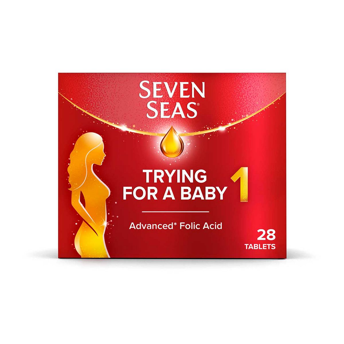Seven Seas Trying For A Baby, Prenatal Vitamins With Advanced* Folic Acid - 28 Tablets