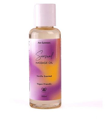 Ann Summers Sensual Massage Oil Vanilla 100ml