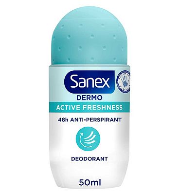Sanex Derma Care+ Active Freshness 72-Hour Antiperspirant Roll-On Deodorant