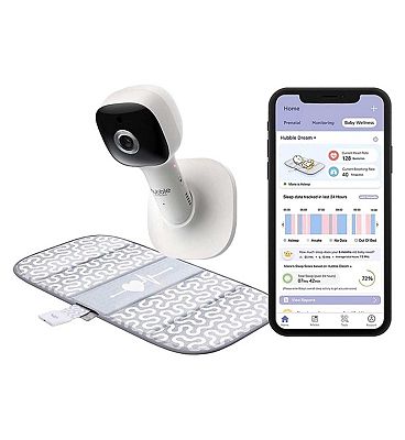 Hubble Dream+ Baby Monitor White