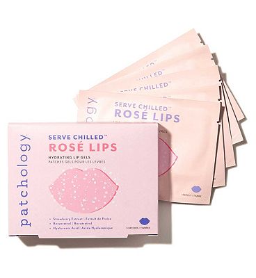 Patchology Serve Chilled Ros Lips Hydrating Lip Gel 5 Pair