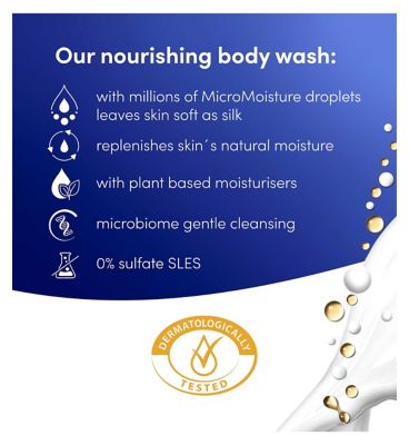 Dove Advanced Care Body Wash Deeply Nourishing Skin Natural Nourishers 400ml (9)