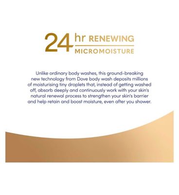 Dove Advanced Care Body Wash Nourishing Silk Skin Natural Nourishers 400ml (4)