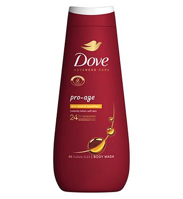Dove Advanced Care Body Wash Pro Age Skin Natural Nourishers 400ml