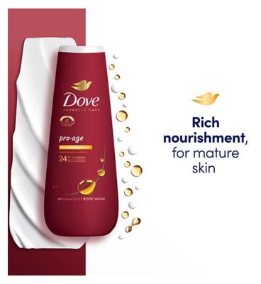Dove Advanced Care Body Wash Deeply Nourishing Skin Natural Nourishers 400ml (12)