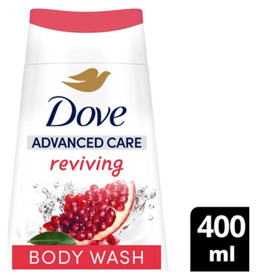 Dove Advaned Care Body Wash Reviving Pomegranate & Hibiscus 400ml