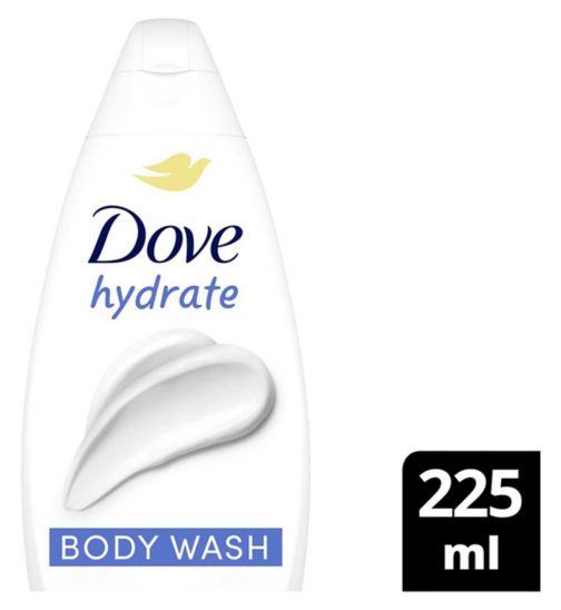 Dove Essential Care Body Wash Hydrate 225ml